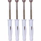 Parafuso Fenda Cabeça Chata 4,5 X 60mm 421685 Worker 4 Conj.