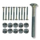 Parafuso Frances 5/16 X 3 Com Porca - 10 Pçs Parafuso Frances 5/16 X 3 Com Porca - 10 Pçs
