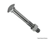Parafuso Frances Zinc C/Porca C 5/16equotX3equot 100P