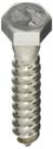 Parafuso hexagonal de aço inoxidável Hillman de 3/8 x 5 cm, pacote com 25 Parafuso hexagonal de aço inoxidável Hillman de 3/8 x 5 cm, pacote com 25