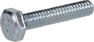 Parafuso hexagonal Hillman 1/4" x 3,2 cm em aço, pacote com 100