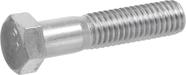 Parafuso hexagonal Hillman 1,6 cm x 15 cm revestido de zinco grau 2