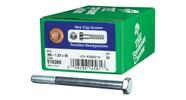 Parafuso Hillman M8-1,25 x 90 mm em aço zincado, 30 unidades