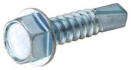 Parafuso Hillman Zinc Hex Washer Hex Auto Drill 1/4-14 x 2,5 cm