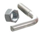 Parafuso para Andaime modelo L com porca Zincada Branca Kit 300 unid