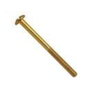 Parafuso Para Cama 1-4x100mm Com Porca - Arame Baixo Carbono Bicromatizado