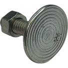 Parafuso Para Correia Elevadora Com Porca 5/16" X 2" Metalbo 53010529 Aço Carbono Pa03