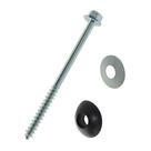 Parafuso para Telha 110mm com arruela pvc+chapa -Jomarca
