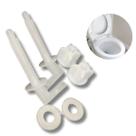 Parafuso Para Vaso Sanitário Assento Deca Ravena Izy Aspen Targa Ap01 Astra Conjunto ParaFixação6peças