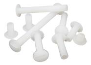 Parafuso Plástico Macho E Fêmea Altura 10mm C/ 50 Unidades Parafuso Plástico Macho E Fêmea Altura 10mm C/ 50 Unidades