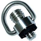 Parafuso Rosca 1/4 e 3/8 Duplo com Alça e Borracha para Câmeras MOD101256