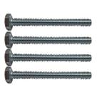 Parafuso Sextavado 1/2 x 1.1/4 Zincado Resistente 500 Peças