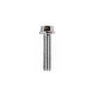 Parafuso sextavado M6X15 M6X16 com flange (cromado)