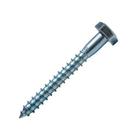 Parafuso Sextavado Rosca Soberba 1/4" - 8 cm. Pct 100 pçs