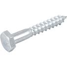 Parafuso Sextavado Rosca Soberba 1/4" x 40 mm, Cartela com 4 Peças, Vonder OstenVonder