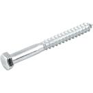 Parafuso Sextavado Rosca Soberba 3/8''x90mm 2 peças Vonder