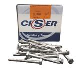 Parafuso Sextavado Soberba 6x60mm 1/4 Inox 304 50un Ciser
