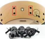 Parafuso Spanking Profire M4x12 Black kit com 10 unidades internos de canoa para a maioria das marca