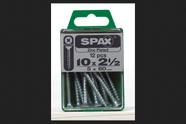 Parafuso SPAX No.10 x 6 cm Aço Zincado 12 unidades