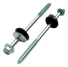 Parafuso Telheiro Ferro Zincado 5 16 110mm C 100Unidades