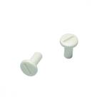 Parafuso Uniao Starplast 26Mm Nylon Branco 100P