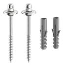 Parafuso vaso sanitario 10mm x 9cm aco e aco inox ref 7457 censi (embalagem com 2 pecas) Parafuso vaso sanitario 10mm x 9cm aco e aco inox ref 7457 censi (embalagem com 2 pecas)