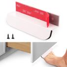 Parafusos adesivos brancos Cabinet Foot Pull RVPEKUPE 4"