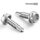 Parafusos autoperfurantes BNUOK 10 x 3/4" 410 em aço inoxidável
