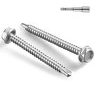 Parafusos autoperfurantes BNUOK 10 x 5cm 410 em aço inoxidável