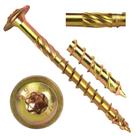Parafusos B1jounie YA Structural Torx Drive de 1/4 x 2-1/4 polegadas 50 unidades