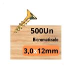 Parafusos Com Buchas Kit Com 500 Unidades Phs3,0x12mm
