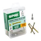 Parafusos de acabamento em madeira SPAX 8 x 6,5 cm Powertrim Torx 100 Ea