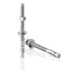 Parafusos de ancoragem de concreto LIONMAX em aço inoxidável 3/8 x 5"