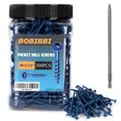 Parafusos de bolso Bobibbi 8x2 -1/2 Rosca grossa 300 unidades