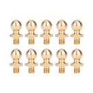 Parafusos De Cabeça Esférica De Latão M3 (10 Peças) Para Acessórios De Reboque De Carro RC 1/10 Parafusos De Cabeça Esférica De Latão M3 (10 Peças) Para Acessórios De Reboque De Carro RC 1/10