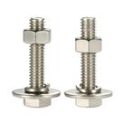 Parafusos de cabeça hexagonal Mellewell 3/8-16 x 5-1/2 em aço inoxidável 18-8 Parafusos de cabeça hexagonal Mellewell 3/8-16 x 5-1/2 em aço inoxidável 18-8