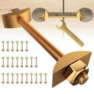 Parafusos de conexão de bancada AIYOTAR M8x100mm (conjunto de 24) Parafusos de conexão de bancada AIYOTAR M8x100mm (conjunto de 24)