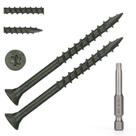 Parafusos de convés Bobibbi 10 x 6,35 cm T25 Star Torx Drive 79 unidades Parafusos de convés Bobibbi 10 x 6,35 cm T25 Star Torx Drive 79 unidades