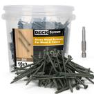 Parafusos de convés Bobibbi 10 x 8,9 cm T25 Star Torx Drive 2,27 kg Parafusos de convés Bobibbi 10 x 8,9 cm T25 Star Torx Drive 2,27 kg