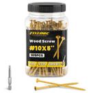 Parafusos de convés FIXLINK 10 x 12,7 cm revestidos com epóxi 105 unidades resistentes à ferrugem