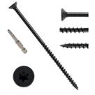 Parafusos de convés LIONMAX 12,7 cm 10 x 12,7 cm 50 unidades resistentes à ferrugem