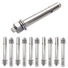 Parafusos de expansão JENSWILL M8x80mm 304 Aço Inoxidável x10