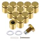 Parafusos de fixação Luomorgo em aço inoxidável 19 mm x 25 mm (12 unidades)