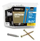 Parafusos de madeira Power Pro 48593 10 x 8,9 cm Revestidos com epóxi 295 unidades
