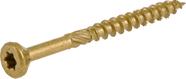 Parafusos de madeira Power Pro 967786 8 x 2 Bronze revestido com epóxi 3000 unidades Parafusos de madeira Power Pro 967786 8 x 2 Bronze revestido com epóxi 3000 unidades