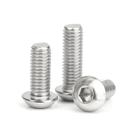 Parafusos de tampa de soquete de cabeça de botão Instockbolts 1/4-20x3/4 50 unidades Parafusos de tampa de soquete de cabeça de botão Instockbolts 1/4-20x3/4 50 unidades