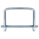 Parafusos em U YIDU69Q quadrados e retangulares 130 mm x 115 mm (4 unidades)