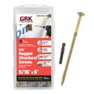 Parafusos estruturais GRK 14235 5/16 x 6 RSS Rugged 20 Count Parafusos estruturais GRK 14235 5/16 x 6 RSS Rugged 20 Count