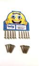 Parafusos Fenda Phillips Bicromatizados 3,5x25mm Kit 20 PÇS - Boly - Ref. 316 Parafusos Fenda Phillips Bicromatizados 3,5x25mm Kit 20 PÇS - Boly - Ref. 316