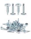 Parafusos ImScrews 8 x 19 mm, cabeça de treliça autoperfurante, zinco, 200 unidades